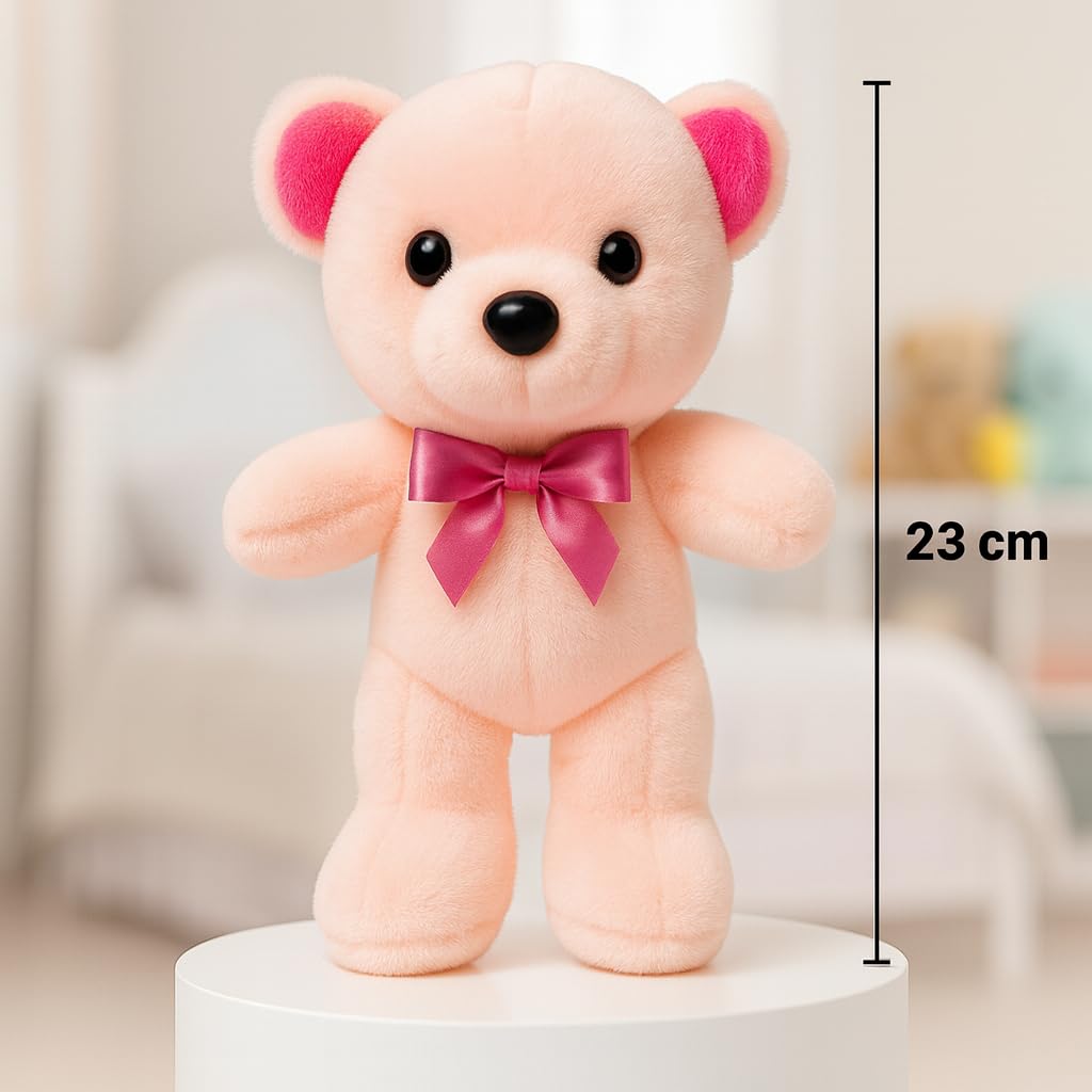 Babique Dog Plush Soft Toy Cute Kids Animal Home Decor Boys/Girls/Baby (25 cm, White)