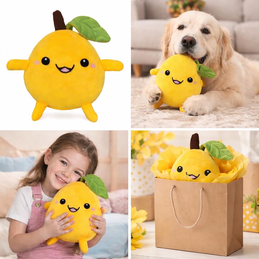 Babique Dog Plush Soft Toy Cute Kids Animal Home Decor Boys/Girls/Baby (25 cm, White)