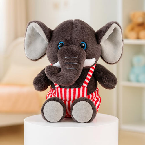 Babique Dog Plush Soft Toy Cute Kids Animal Home Decor Boys/Girls/Baby (25 cm, White)