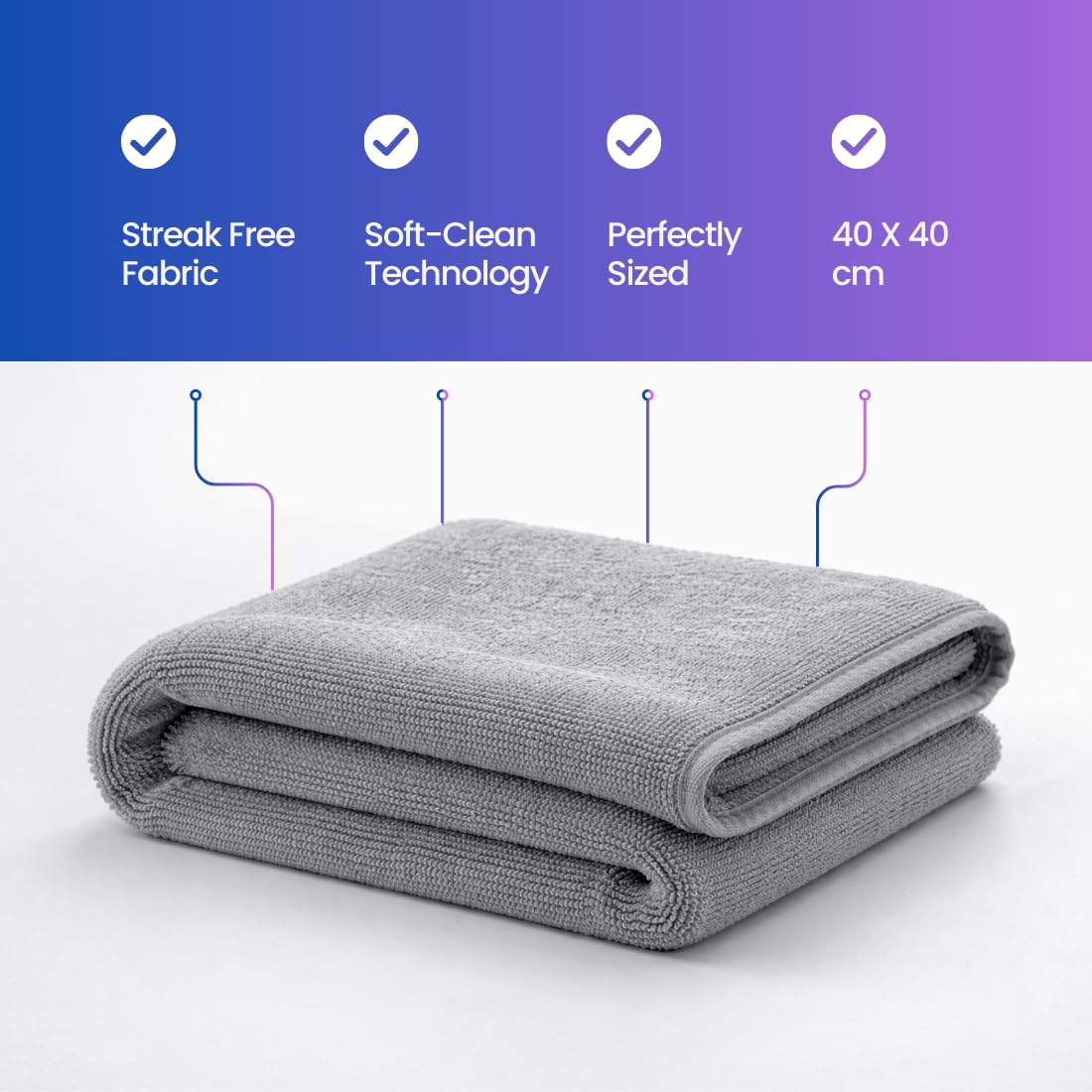 QUICLEAN Laptop Cleaner Kit -250ml with 7-in-1 Gadget Cleaning Machine & 350gsm Cloth for All Screen Cleaning | Machine Cleans,Mobile, Laptop, Keyboard, Earbuds & Lens |Cleaner Cloth for Large Screen