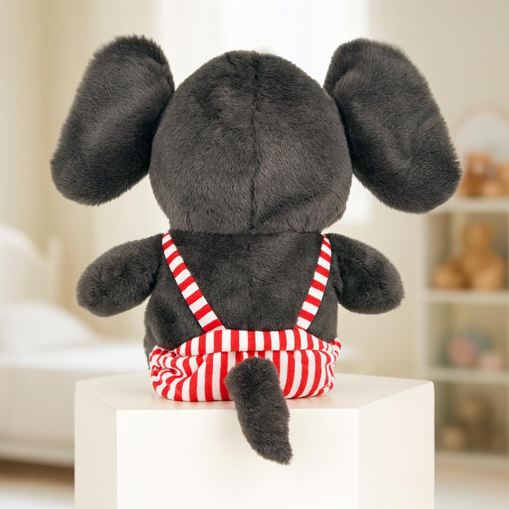Babique Dog Plush Soft Toy Cute Kids Animal Home Decor Boys/Girls/Baby (25 cm, White)
