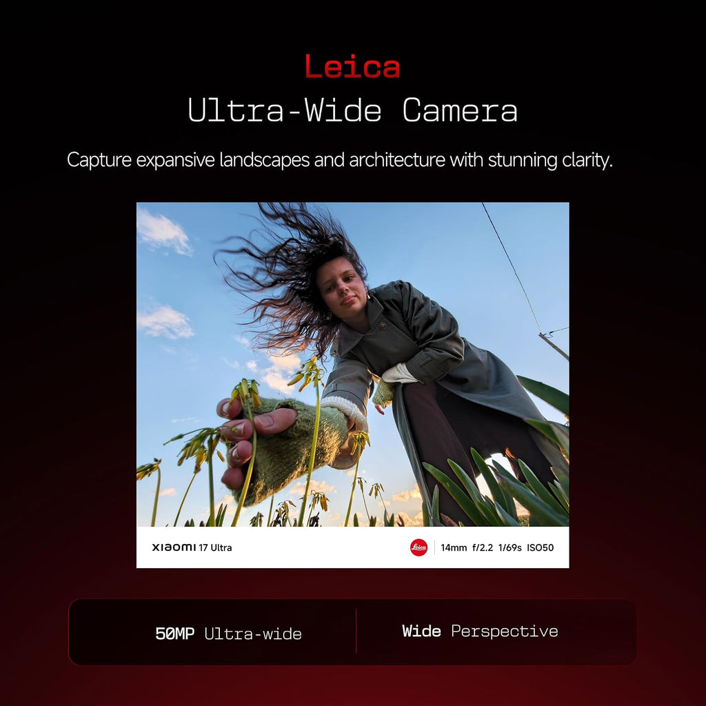 XIAOMI 17 Ultra (Black, 16GB+512GB) |World's First Leica 1-Inch LOFIC Sensor |Snapdragon 8 Elite Gen 5 |2K AMOLED Display | 90W HyperCharge HyperOS 3 | HyperAI Flagship Experience