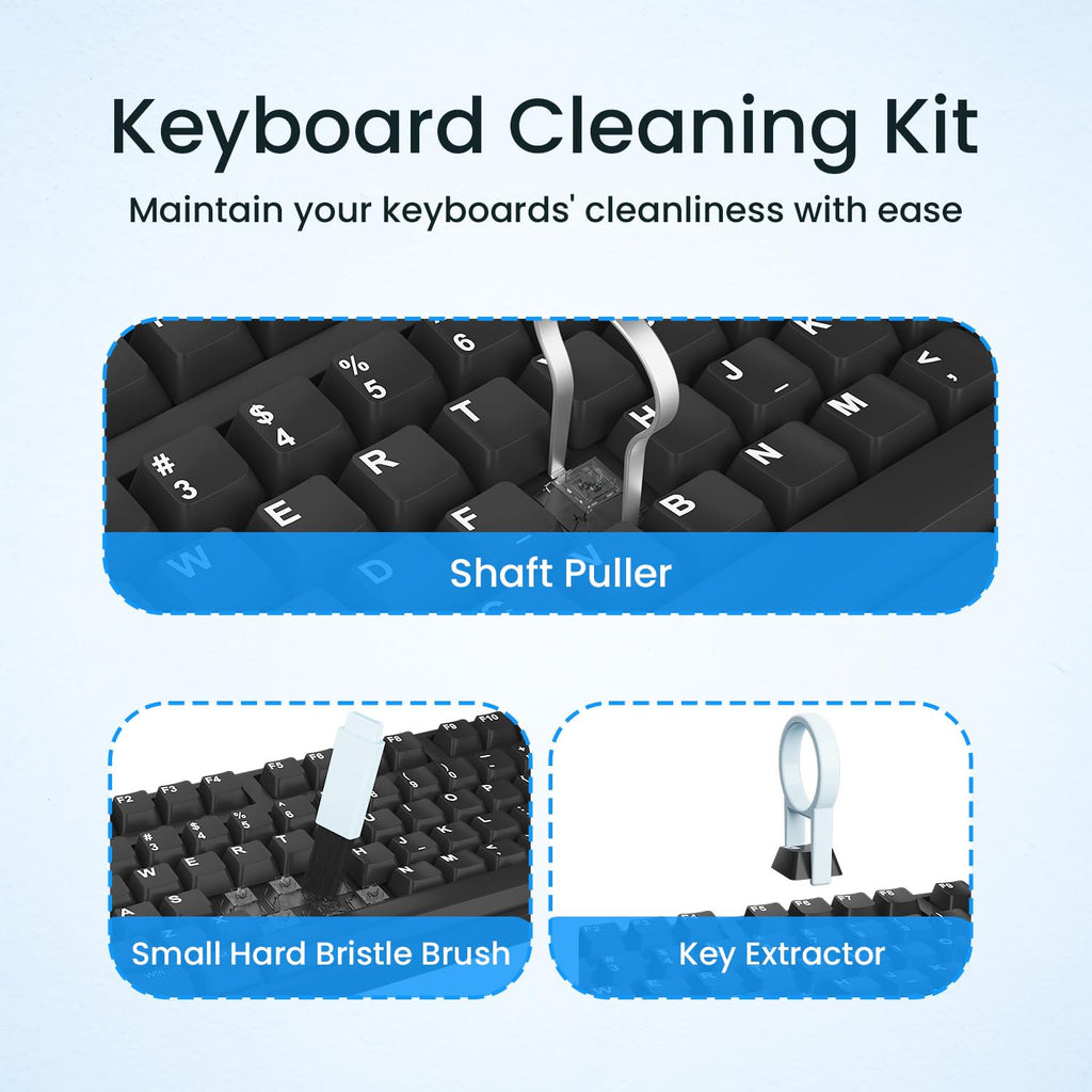 Portronics Clean G 20 in 1 Multipurpose Device Cleaner Cleaning Kit for Laptops, Smartphones, Keyboards, Desktop & Earphones(White)