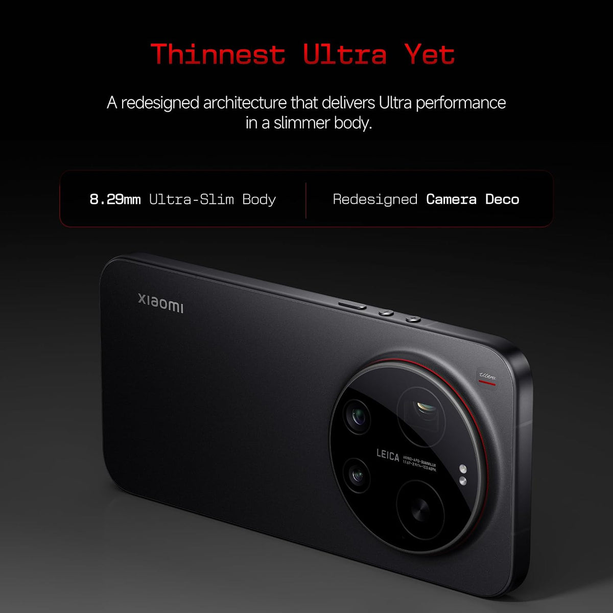 XIAOMI 17 Ultra (Black, 16GB+512GB) |World's First Leica 1-Inch LOFIC Sensor |Snapdragon 8 Elite Gen 5 |2K AMOLED Display | 90W HyperCharge HyperOS 3 | HyperAI Flagship Experience
