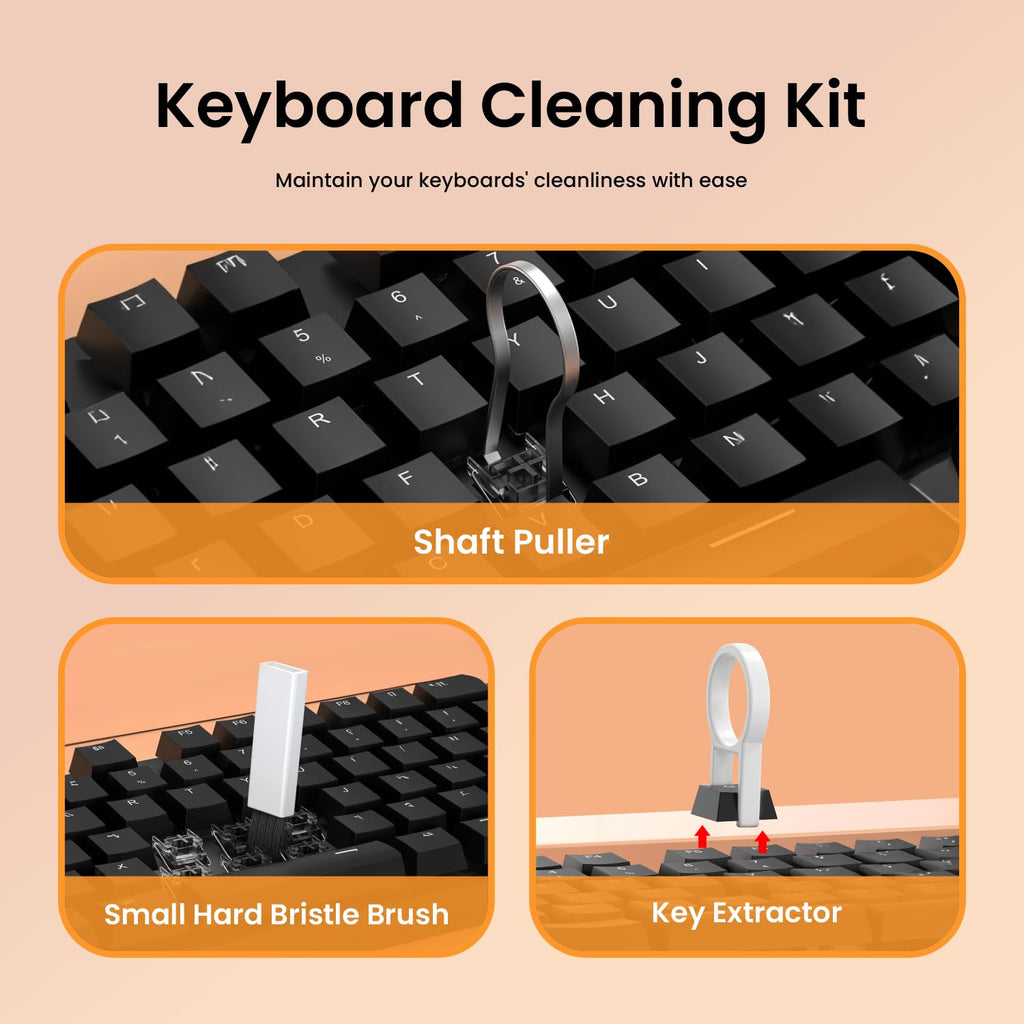 Portronics Clean G 20 in 1 Multipurpose Device Cleaner Cleaning Kit for Laptops, Smartphones, Keyboards, Desktop & Earphones(White)
