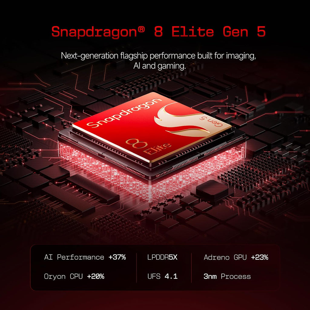 XIAOMI 17 Ultra (Black, 16GB+512GB) |World's First Leica 1-Inch LOFIC Sensor |Snapdragon 8 Elite Gen 5 |2K AMOLED Display | 90W HyperCharge HyperOS 3 | HyperAI Flagship Experience