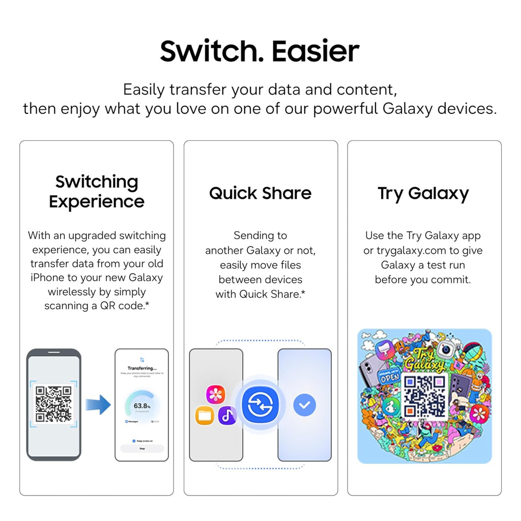 Samsung Galaxy Z Flip8 5G Smartphone with Galaxy AI (Graphite, 12GB RAM, 512GB Storage), Hands Free Selfie Camera, Customizable FlexWindow, 4300mAh Battery, Now Brief, Photo Assist