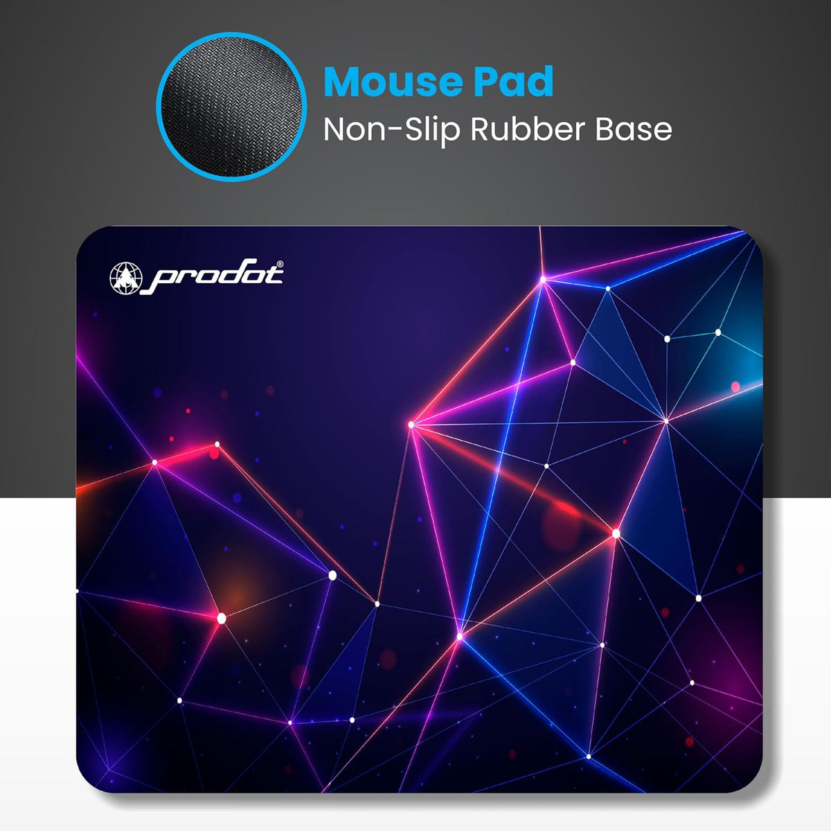 Prodot 5-in-1 Wired Combo Pack | Wired Keyboard + Comfy Optical Mouse + 4 in1 Port USB Hub + Type C OTG + Anti-Slip Mouse Pad | for Laptop/Desktop/Windows