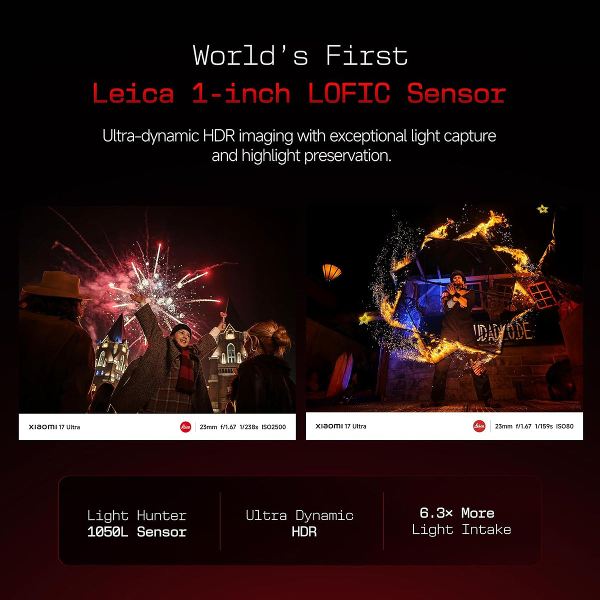 XIAOMI 17 Ultra (Black, 16GB+512GB) |World's First Leica 1-Inch LOFIC Sensor |Snapdragon 8 Elite Gen 5 |2K AMOLED Display | 90W HyperCharge HyperOS 3 | HyperAI Flagship Experience